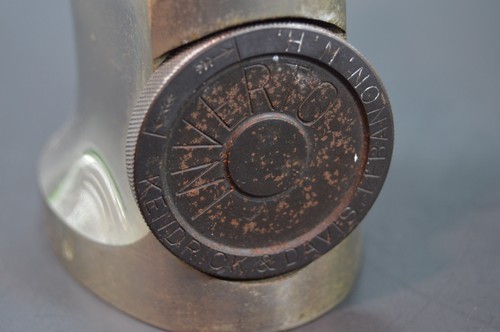 Vintage K&D Inverto Orologiai Staking Set Incudine Orologio Strumento, Solo Base, H7 - Foto 4 di 5