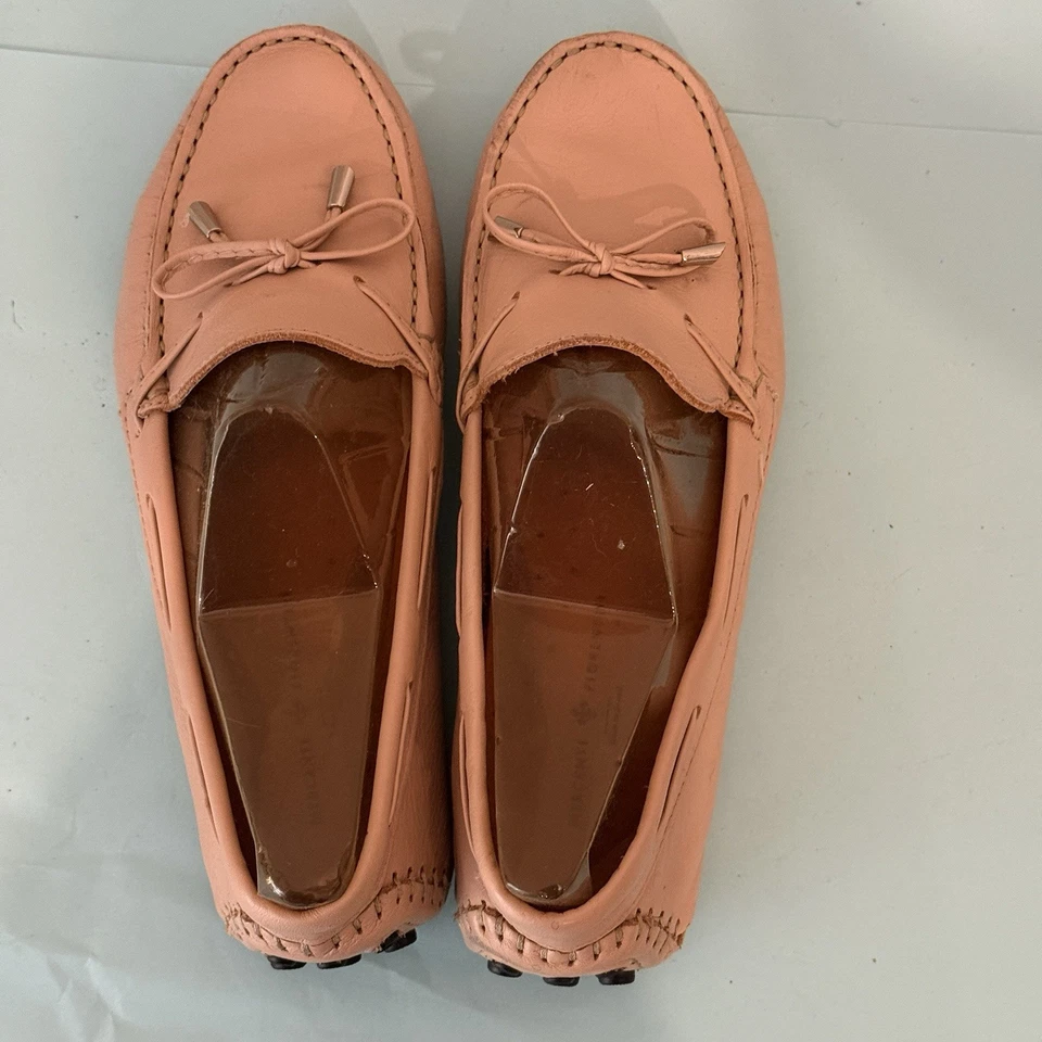 Mocassim de condução Mercanti Fiorentini feminino couro marrom tamanho 9 B - Imagem 3 de 4