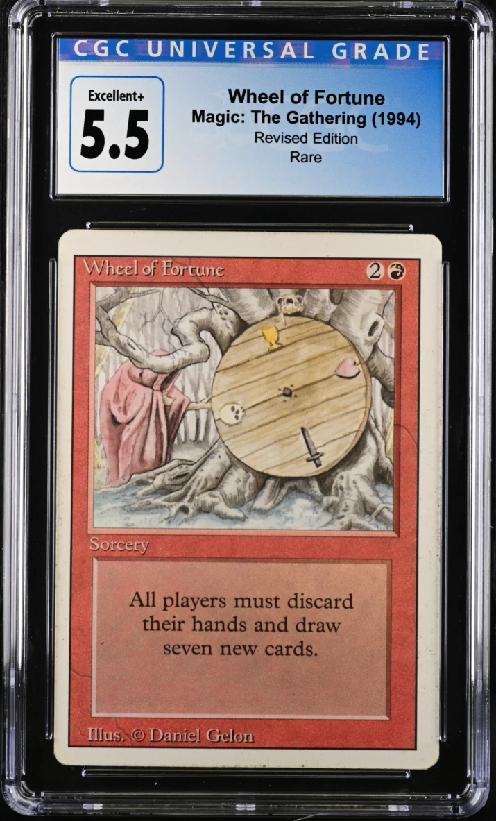 Wheel Of Fortune In Individual Magic: The Gathering Cards for sale