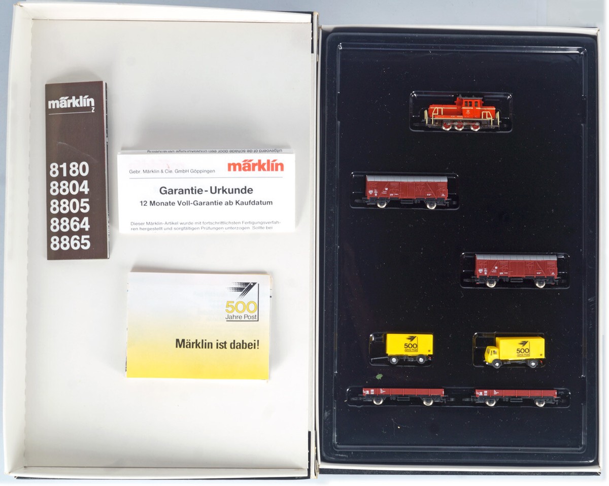 marklin　mini-club　31978 MARKLIN MINI-CLUB 8134 Z GAUGE DB Postal Set , 500 Jhare