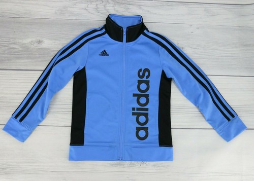 Adidas Little Boys Dri Fit Zip Up 