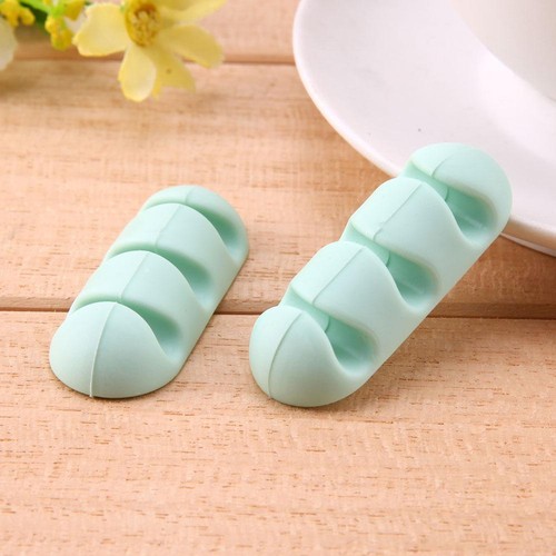 2 Stk neue Kabel Originer Drop Clip Schreibtisch ordentlich Veranstalter Draht K - Bild 4 von 10