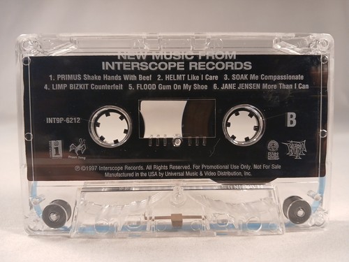 Various - New Music From Interscope Records (Cassette Sampler, 1997) *Tested* - Picture 6 of 6
