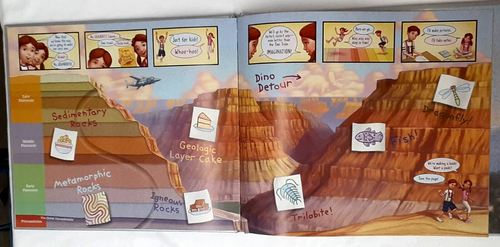 The Great Grand Canyon Time Train by Susan Lowell 2011 Illustrated Hardcover - Imagen 12 de 15
