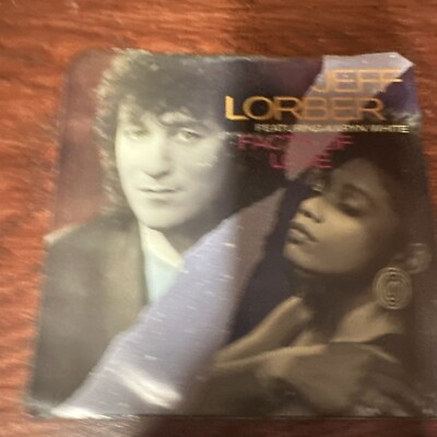 JEFF LORBER w/ KARYN WHITE * 45 * Facts Of Love * 1986 * UNPLAYED MINT Orig w PS
