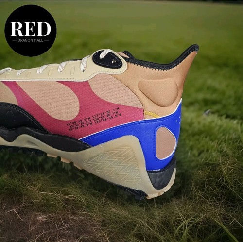 Scarpe da golf Adidas Adicross Hi Clay Strata/blu senza punte H03662 - Uomo taglia 12 - Foto 19 di 22
