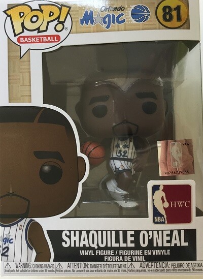 FUNKO POP! NBA Legend Shaquille O'Neal (Magic home) Pop! Vinyl