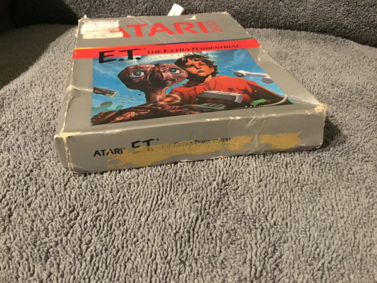 🔥🔥 E.T. The Extra-Terrestrial Atari 2600 Complete Video Game