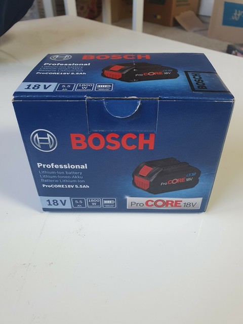 Аккумулятор bosch 18v procore