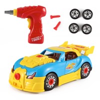 World Racing Car Take-a-part Toy For Kids With 30 Take Apart Pieces, Tool Drill, World Racing Car Take-a-part Toy For Kids With 30 Take Apart Pieces, Tool Drill,