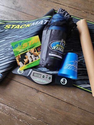 Speed Stacks Starter Kit Set Of 12 Cups, Timer, Carrying Bag, Video And Playmat