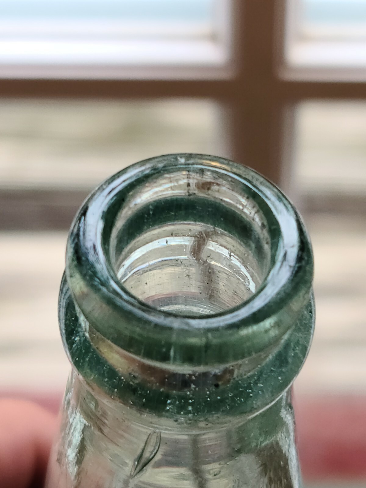 Darley Park GBS Aqua Pre Pro Beer Bottle Baltimore MD Blown