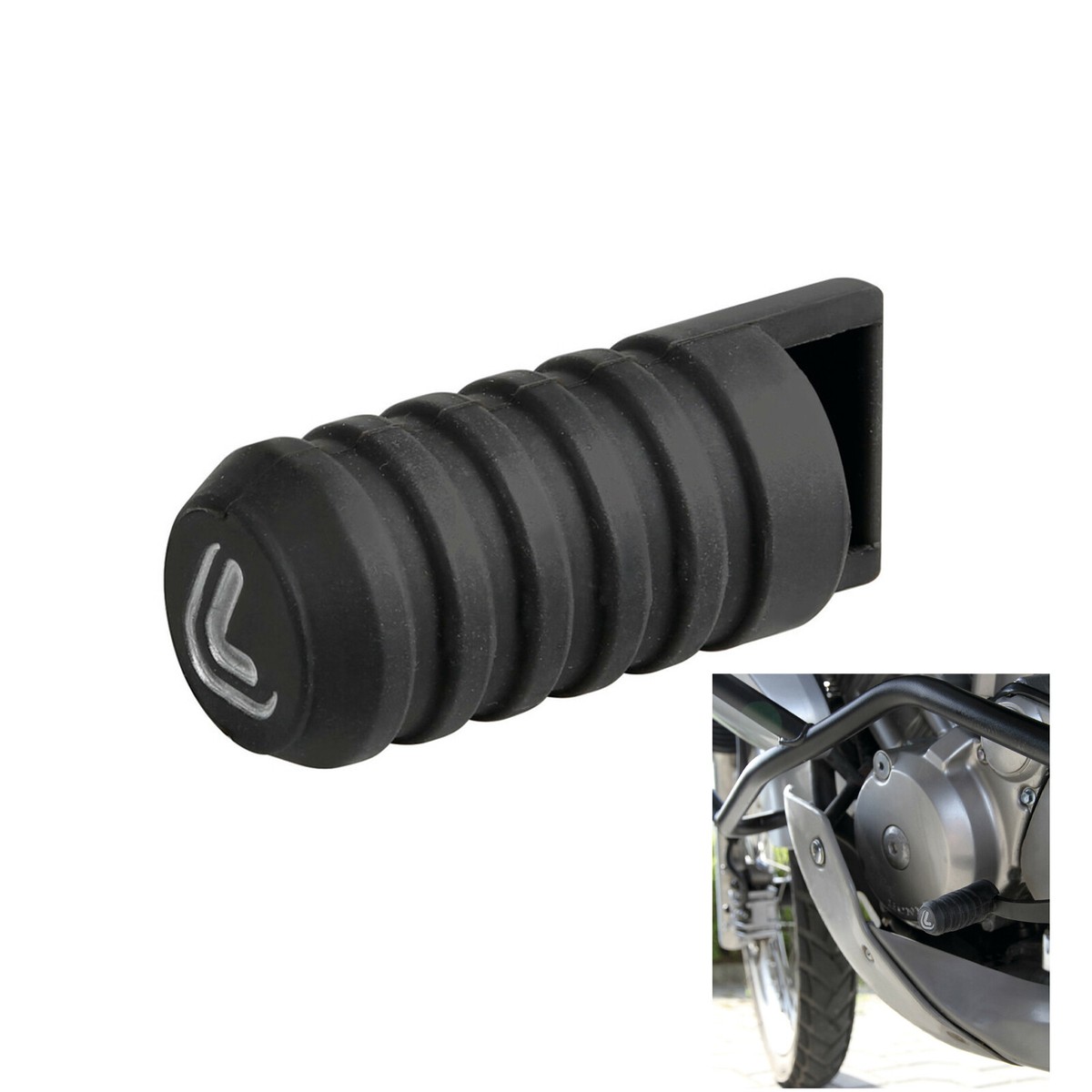 Copertura In Gomma Per Leva Cambio Moto - Universale Diametro 8mm, Lunghezza 37mm (Blu) - Foto 4