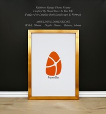 20 Rainbow Colours Modern Range Picture Photo Poster Frame Decor Many Sizes  
