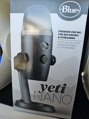 Blue Yeti Nano Premium USB Microphone for Recording and Streaming - Shadow Grey - Picture 3 of 6