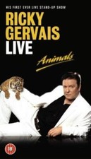 Ricky Gervais Live - Animals 2003  VHS  VHS Tape  2003 