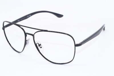 NEW RAY-BAN RB 3683 002/31 BLACK AUTHENTIC DESIGNER FRAMES EYEGLASSES 56-15