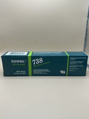 3 PackExpired Dow Dowsil 738 ELECTRICAL RTV Sealant Silicone 3OZ Tube New In Box