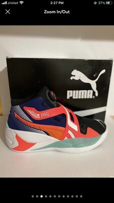 PUMA Disc Rebirth Black Yellow Alert