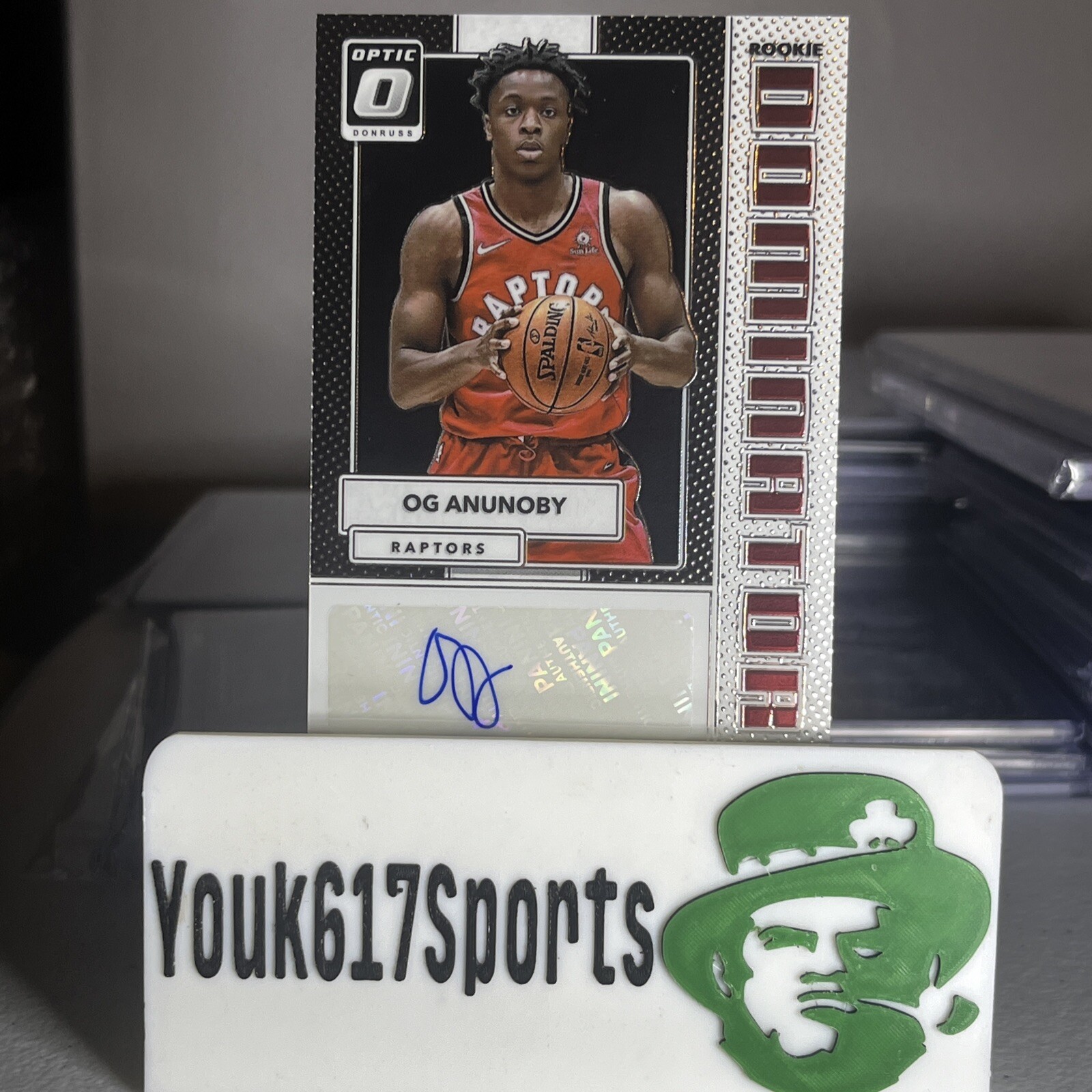 2017-18 Donruss Optic Dominators OG Anunoby RC Rookie Autograph Auto #’d /49