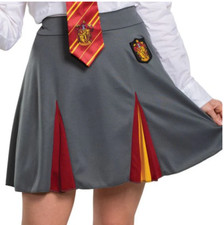 Harry Potter Adult Gryffindor Skirt Halloween Costume Size XL 14-16