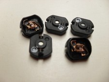 5 New Stock Endbells for Mega G HO Slot Car Motors AFX