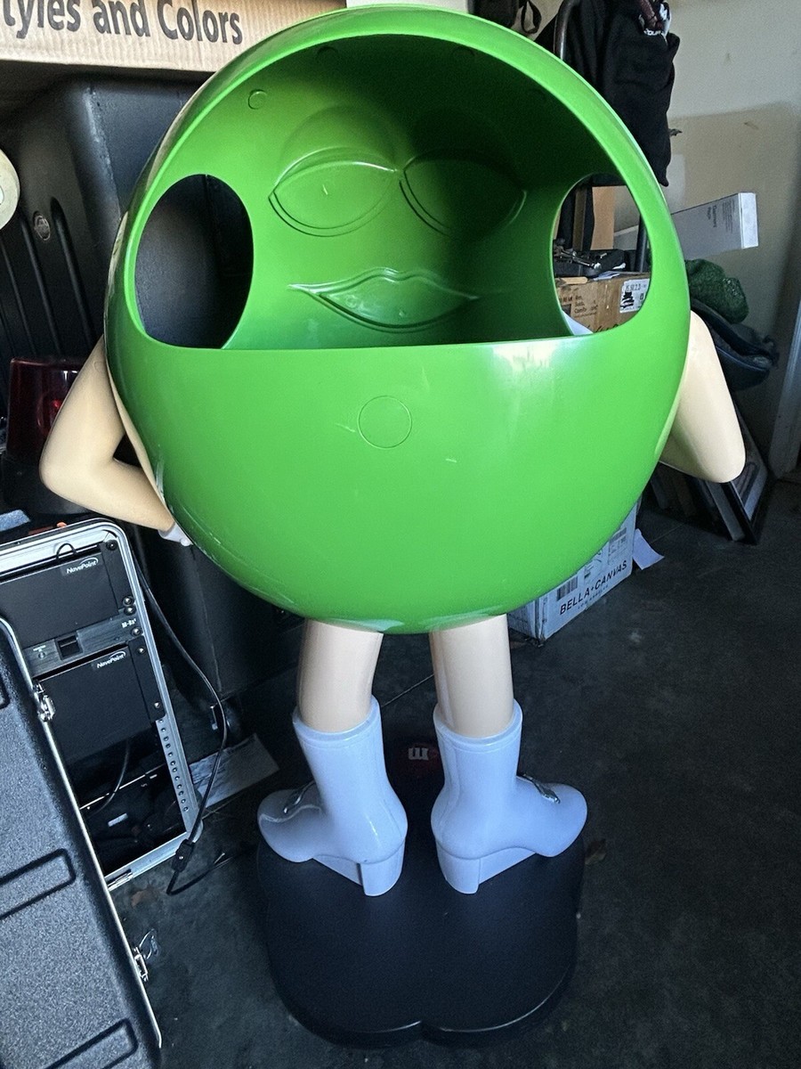 Vintage Green M&M Store Display | eBay