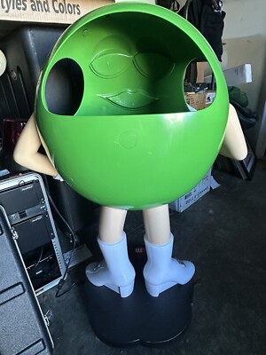 Vintage Green M&M Store Display | eBay