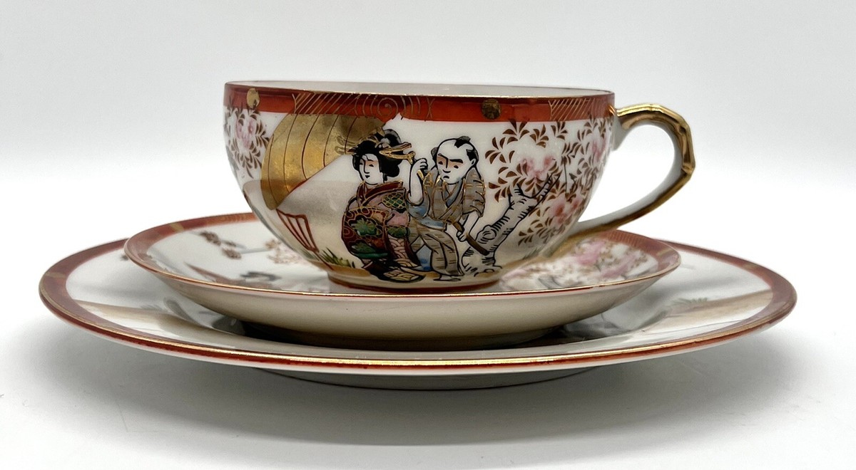 Japanese Roxy China Tea Sets - Geisa Lithophane in the Cup Japanese Roxy China Tea Sets - Geisa Lithophane in the Cup