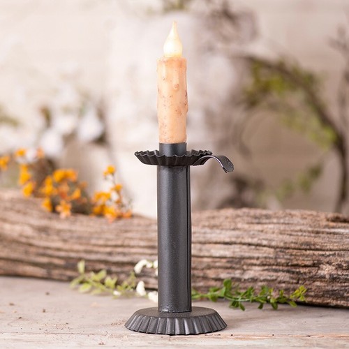 Atemberaubender Tinner's Candlestick - rauchschwarz, 6,25" hoch - Bild 2 von 2