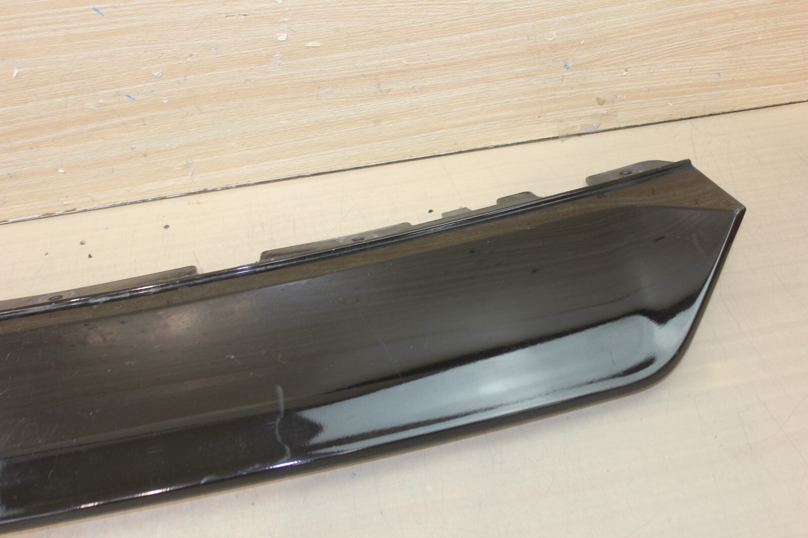 14-19 MASERATI GHIBLI REAR BUMPER VALANCE SKID PLATE BLACK GENUINE OEM