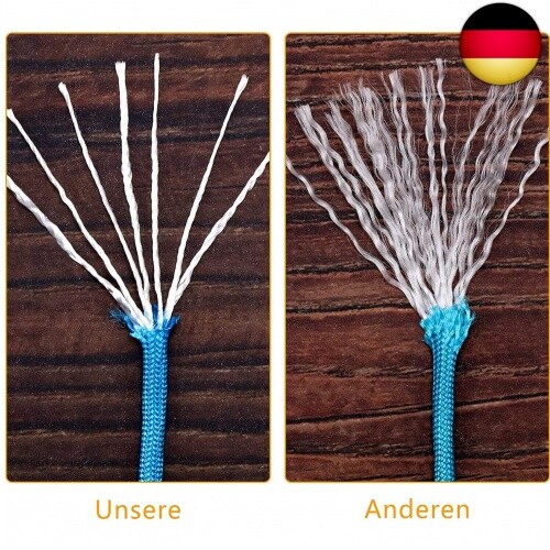 Paracord 550 Set 26 Farben, Paracord Set Nylon Schnüre für Selber Machen A - Bild 7 von 11