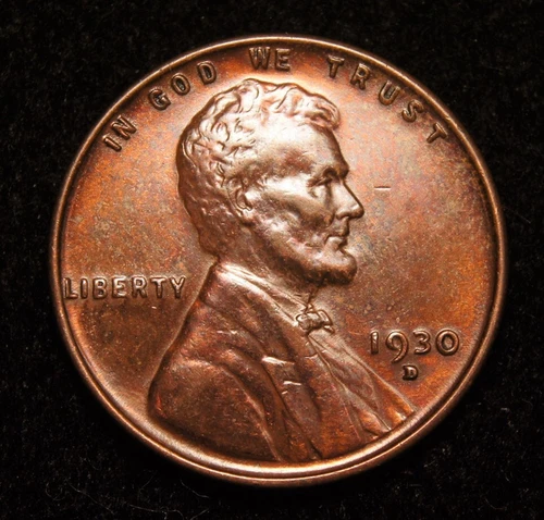 1930-D  Lincoln Wheat Cent  MS+++