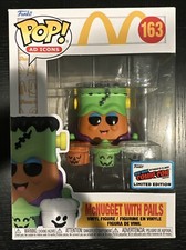Funko Pop 163 McDonald's McNugget with Pails NYCC 2023 EXTREMELY RARE STICKER!!!