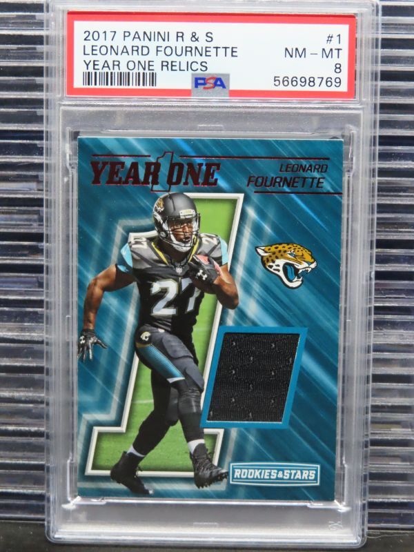 Leonard Fournette Panini Rookies & Stars Year One Relics #1 Base