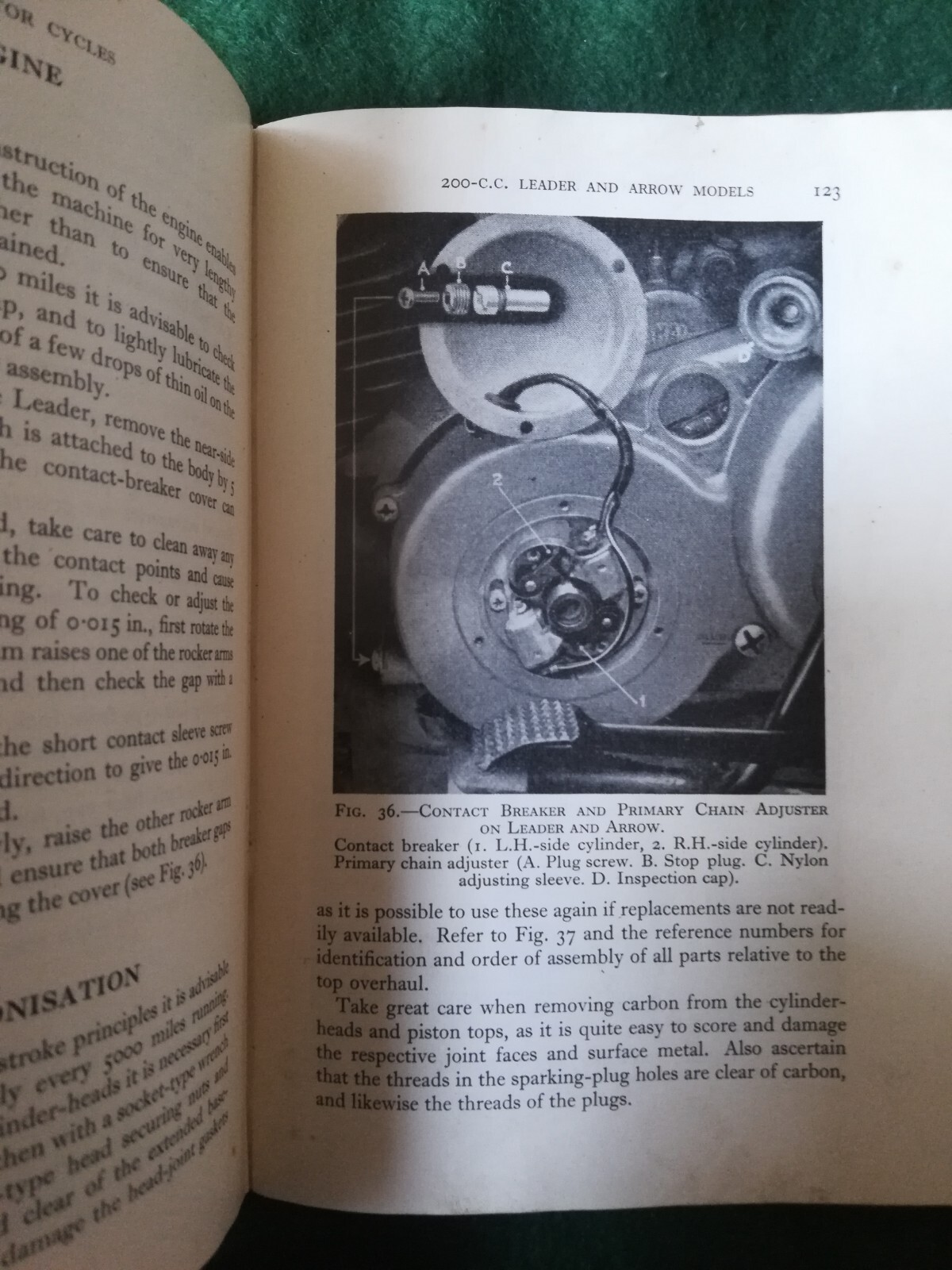 Collection of Old Ariel Motorcycle Parts & Books. eBay