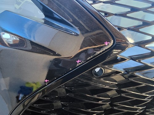 2021 2022 2023 LEXUS IS300 BASE FRONT BUMPER COVER USED OEM - Picture 5 of 22