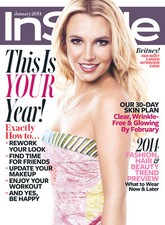INSTYLE In Style Magazine January 2014 Britney Spears NEW