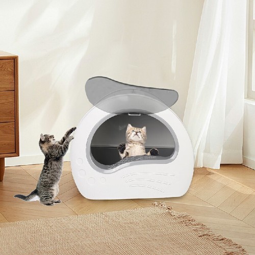 Große selbstreinigende Katzentoilette automatische UV-Sterilisation Katze Töpfchen Box Pfanne - Bild 15 von 18