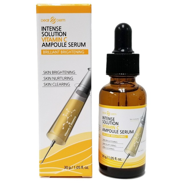 Dear Derm Intense Solution Vitamin C Ampoule Serum 1.05 oz eBay