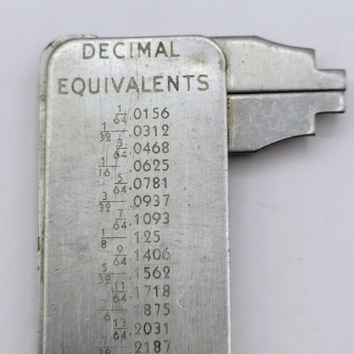 Vintage Autoware 5" Inside Outside Caliber w/ Decimal Equivalents - Bild 6 von 6