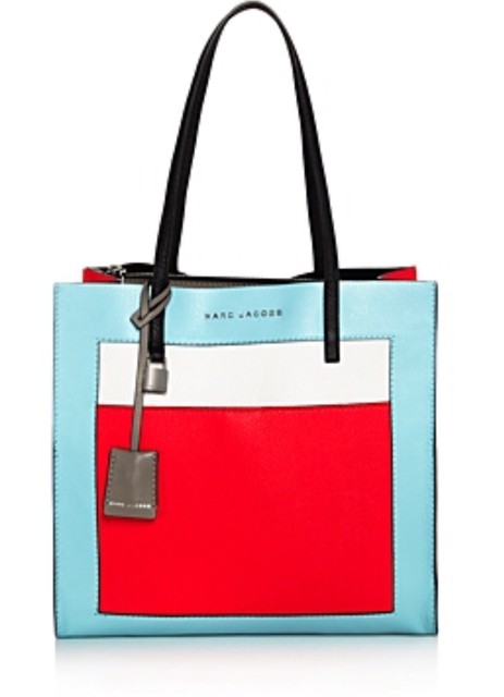 marc jacobs colorblock tote