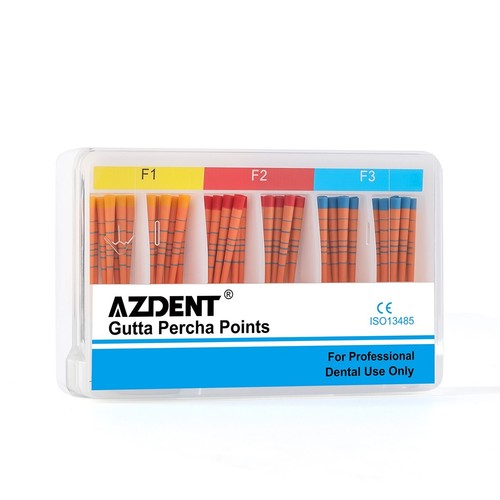 AZDENT Dental Endodontics Gutta Percha Points/Absorbent Paper Points With Scale - Picture 61 of 62