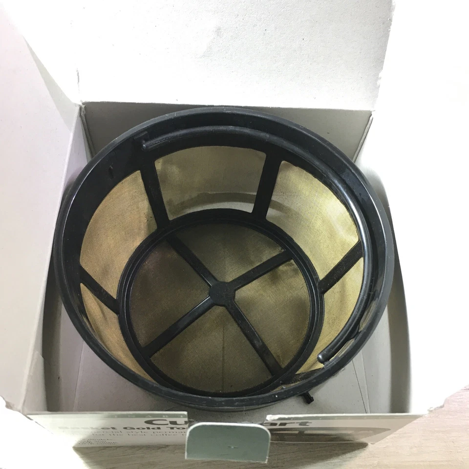 Filtro de café Cuisinart reutilizable tono dorado permanente GTF-B Foto 2 de 4