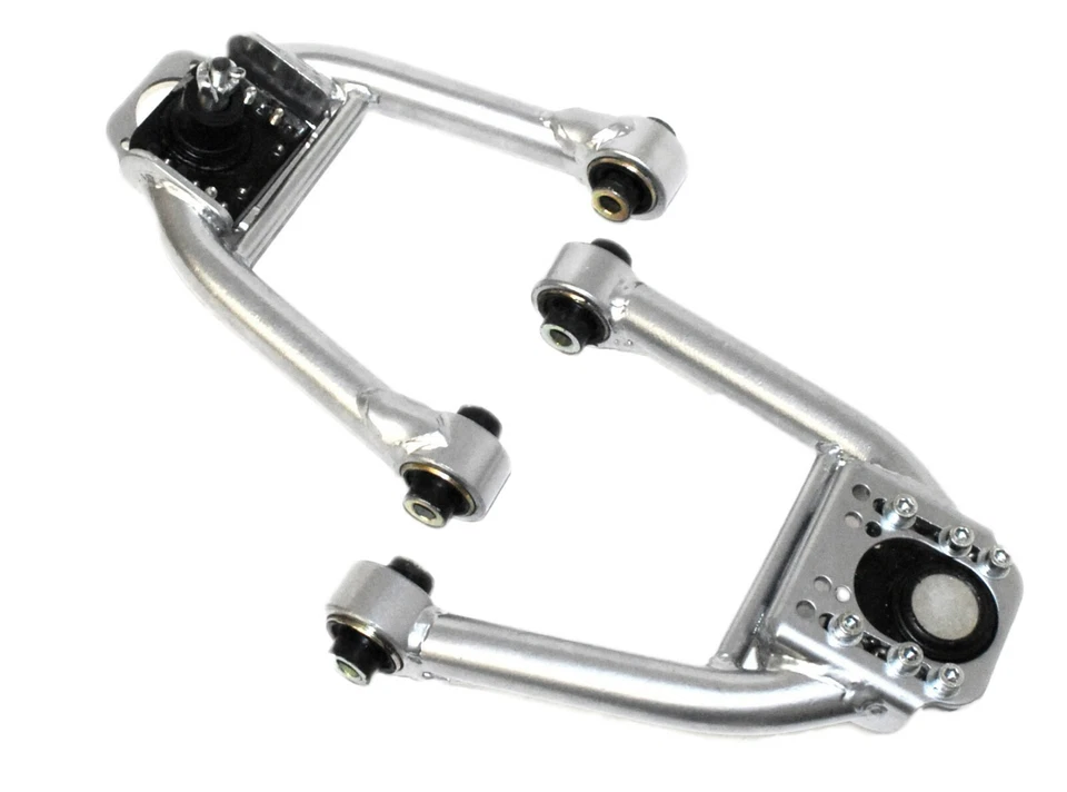 Kit de inclinación superior delantera plateada de 1 par para Honda Civic EK 1996-2000  Foto 2 de 4