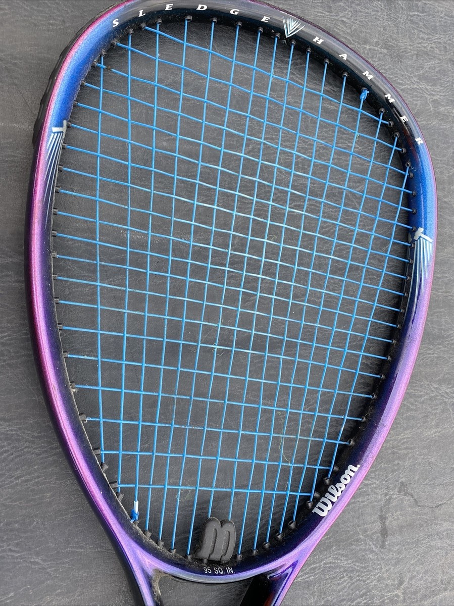 Wilson Sledge Hammer 3.8 Tennis Racket 110 Sq. In. With Case