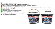 Meccano Junior Open Ended Bucket 150 Piece Fr...