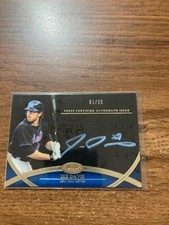 2012 Topps Tier One IKE DAVIS GOLD INK Autograph (1/25) Mets