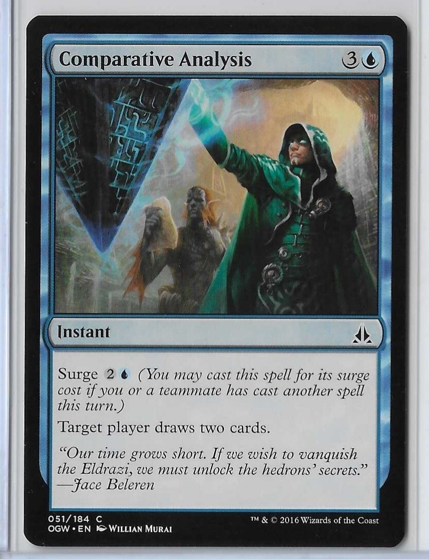 Comparative Analysis [Oath of the Gatewatch] Lightly Played