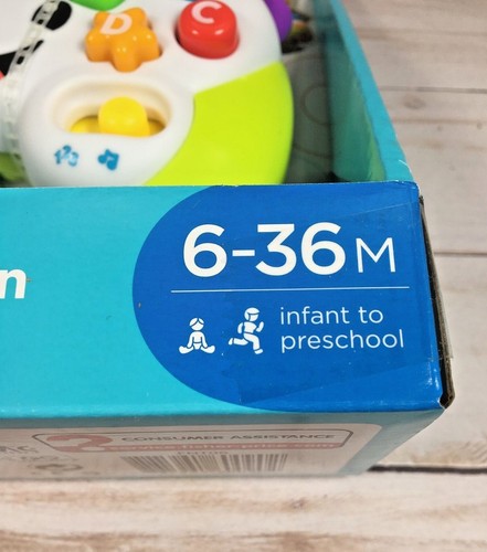 Fisher Price Laugh & Learn Game Controller Teaching First Words Sounds 6 months+ - Picture 2 of 4